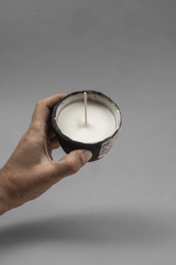 RAKU SCENTED CANDLE