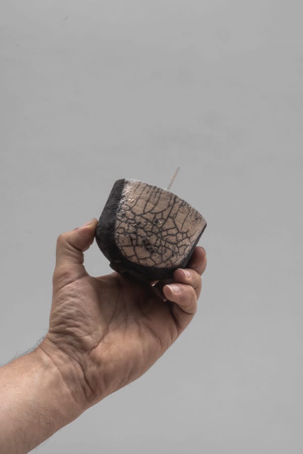 RAKU SCENTED CANDLE
